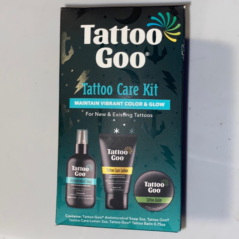 NIB Tattoo Goo Care Kit